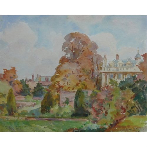 Wilfred Gabriel de Glehn Clare College from the Backs