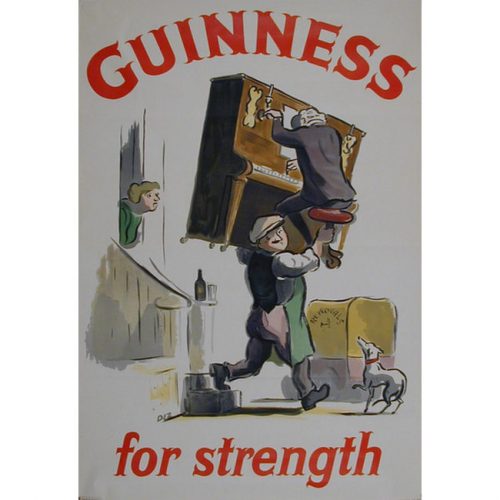 Ardizzone Guinness for Strength poster for sale