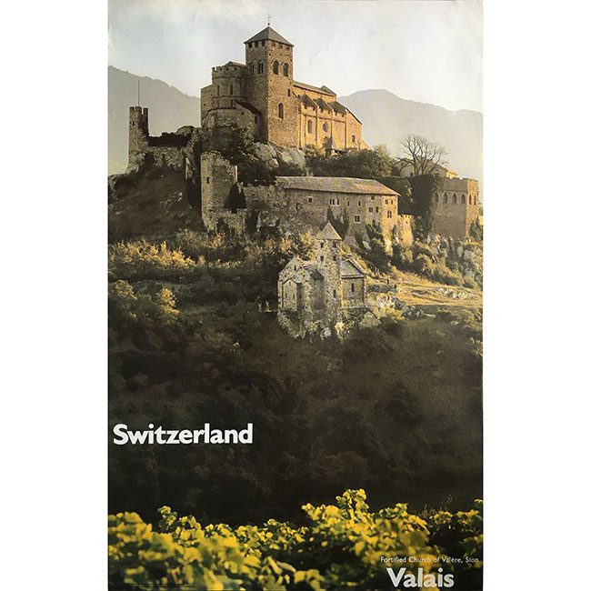 Valais Switzerland Rarogne Poster for sale