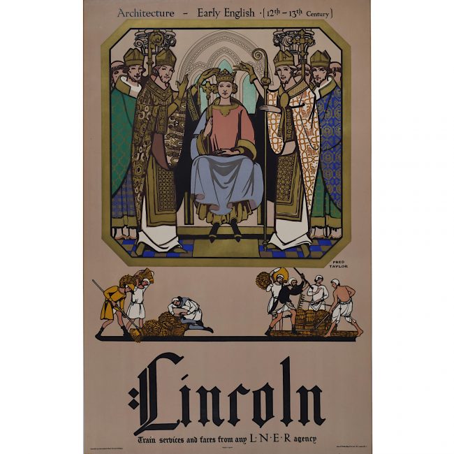 Fred Taylor Lincoln LNER Poster 1