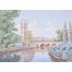 James Greig Magdalen Oxford watercolour for sale