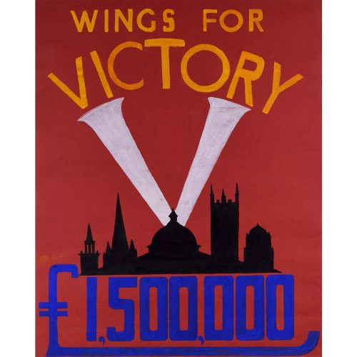 Oxford Wings for Victory Poster Design II c. 1943