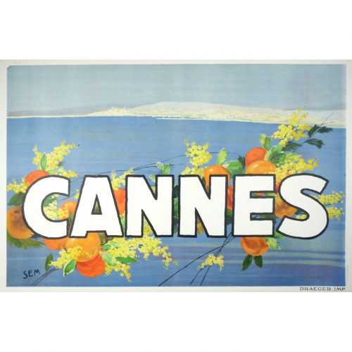 SEM Cannes Original Poster 1930