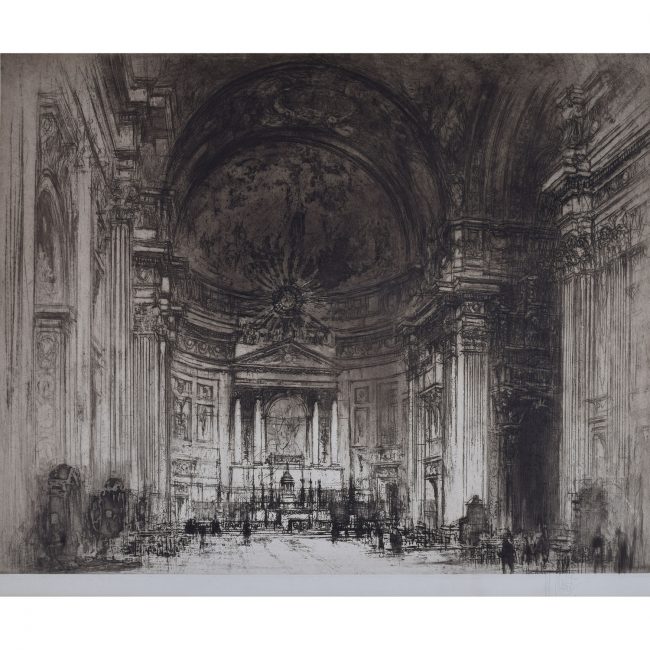 William Walcott Interior of the del Gesu Rome