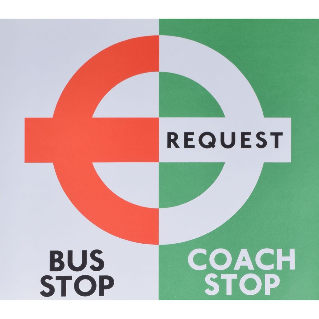 'Zero' Hans Schleger London Transport Coach Stop/ Bus Stop Poster ...