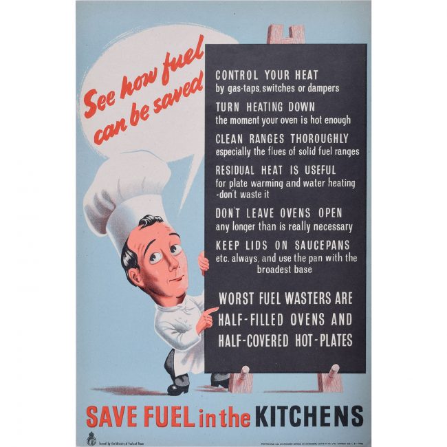 Save Fuel in the Kitchens