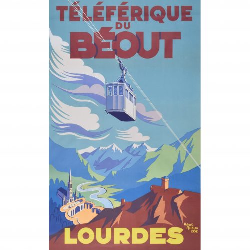 Hubert Mathieu Téléferique du Béout: Lourdes