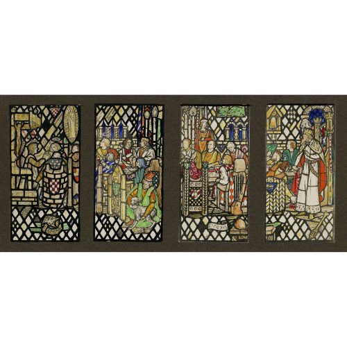 Florence Camm Series of Four Stained Glass Windows
