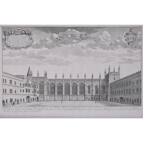 David Loggan New College Oxford engraving
