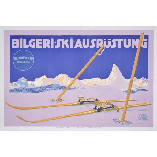 Carl Kunst Bilgeri Ski Ausrustung