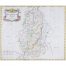 Robert Morden Nottingham Shire map of Nottinghamshire 18th century