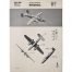 B-25 Bomber North American Mitchell original aircraft recognition poster