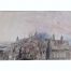 Sir Albert Richardson Dawn of the Renaissance a caprice watercolour for sale