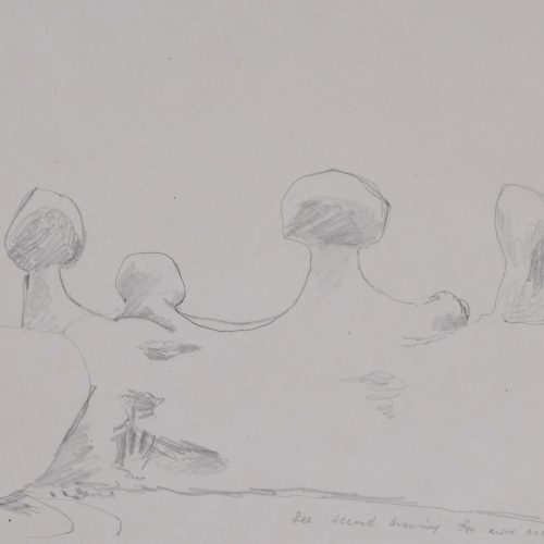 Clifford Ellis Broad Chalk Wiltshire sketch Modern British Art New Naturalists