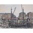 Claude Muncaster Liverpool Docks Watercolour Maritime Art shipping Great Britain