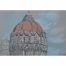 The Baptistry Pisa - Lord Paul Ayshford Methuen: Pastel Italy Modern British Art