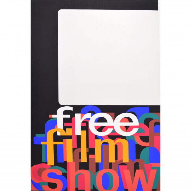 Free Film Show Original Poster