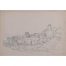 Claude Muncaster Canal Foot Ulverston Canal Morcambe Lancashire Pencil Sketch