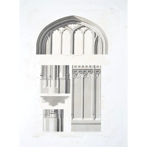 Nash 1804 Etching St George's Chapel Windsor Castle
