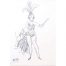 Peter Collins Exotic Dancer ARCA Pencil Sketch