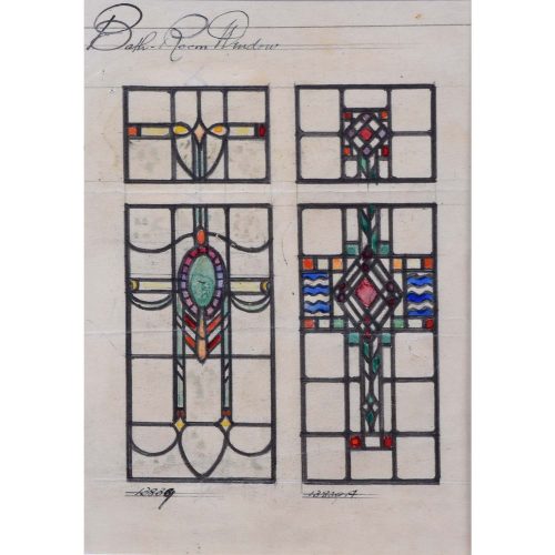 Florence Camm TW Camm Stained Glass Window Design For Ball Room