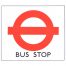 Hans Schleger 'Zero' London Transport Bus Stop