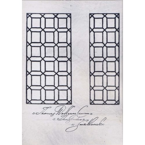 Thomas William Camm Florence Camm Stained Glass Passion Window Design Pattern