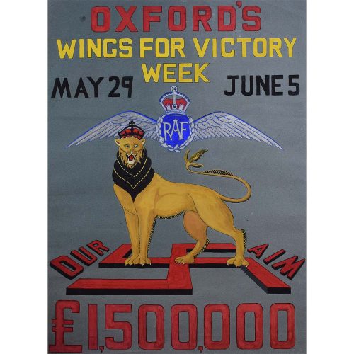 Oxford Wings for Victory Poster Design IV c.1943
