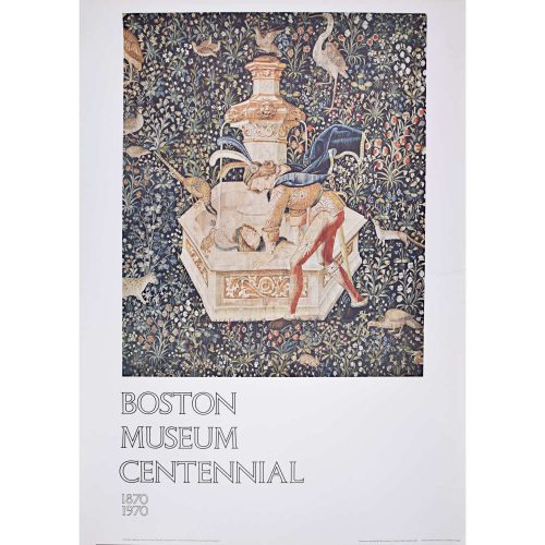 Boston Museum Centennial Poster 1970