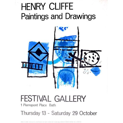 Henry Cliffe (1919-1983) Festival Gallery Poster