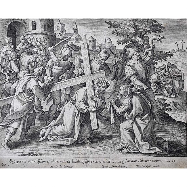 Theodoor Galle Martin de Vos Jesus Carries his Cross