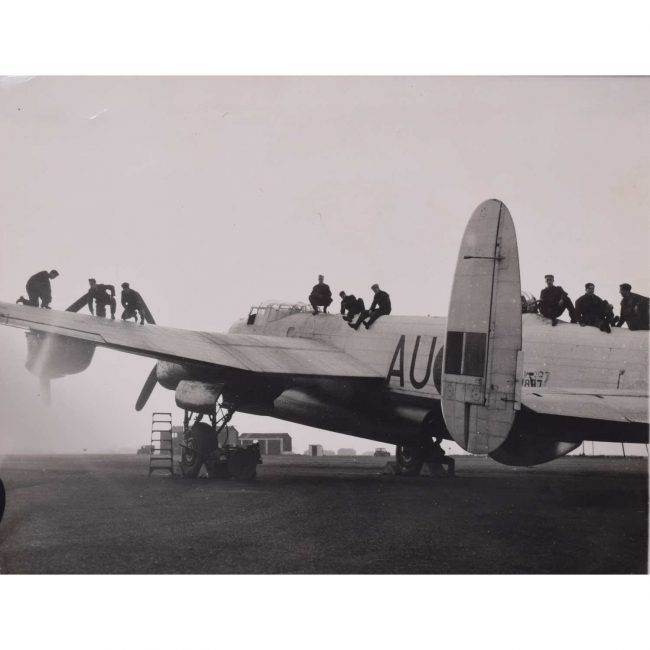 Lancaster AU-Q Ready for Dawn Take Off