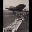Lancaster AU-Q bomber loading bombs