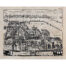 Jesus College Cambridge, an engraving by Pieter van der Aa.