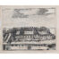 St John's College, Cambridge, an engraving by Pieter van der Aa.