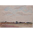 Landscape watercolour by George Bissill.