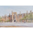 Selwyn College, Cambridge, lithograph by Jane Carpanini.
