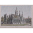 John Coney, engraving of Christ Church Cathedral from the Dean's garden, 1816