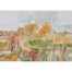 Abstract landscape, watercolour by Colin Fifield.