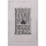 Easter Sepulchre at St Andrew's Church, Heckington, engraving by John Basire