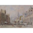 Oxford, the High, watercolour painting