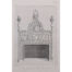 Chimney Piece in Exeter, engraving by John Basire