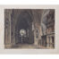 Christ Church Cathedral, engraving published by Rudolph Ackermann.
