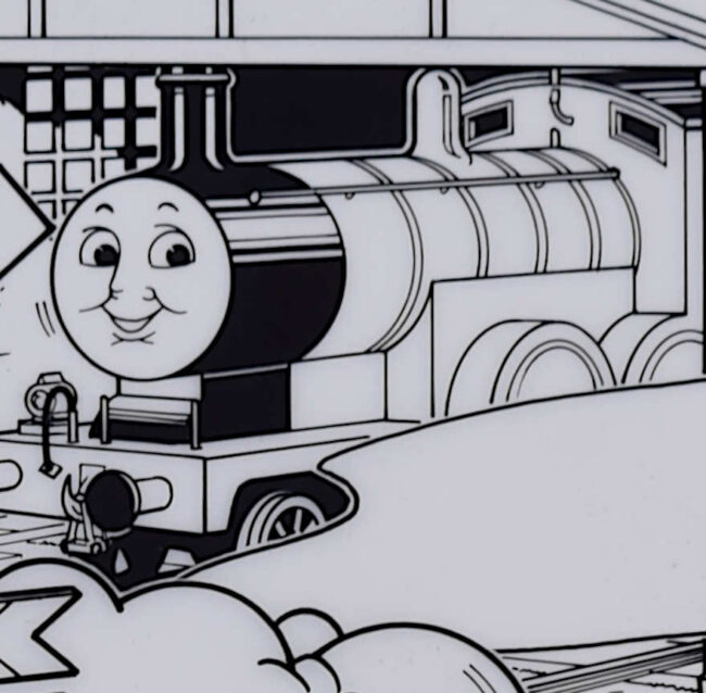 Thomas the Tank Engine, 'Seeing Signals', original ink on cell illustrations by John York - Image 4