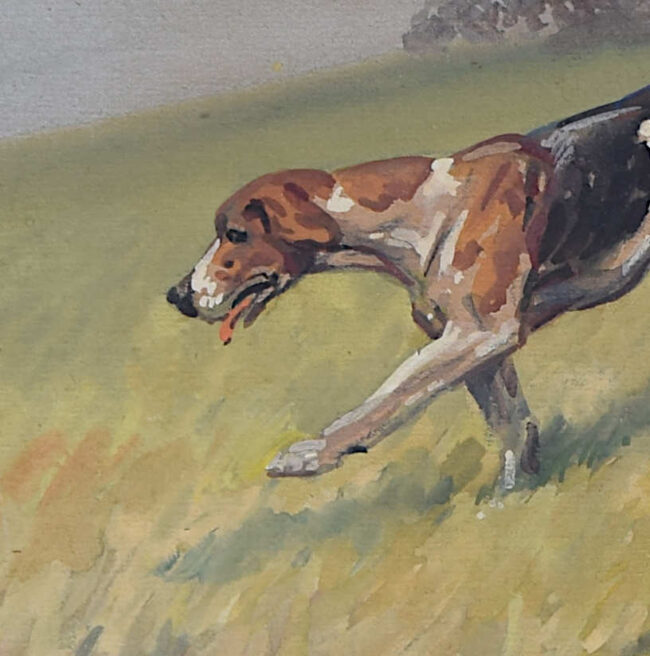 The Bramham Moor Foxhounds, painting by Joseph Appleyard - Image 2
