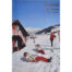 Les Gets, original vintage skiing poster