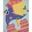 A W Wallis, geometric forms in abstraction, gouache