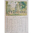 John Ward, Worcester College Oxford Almanack lithograph