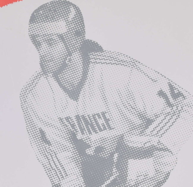 Winter Olympics Meribel 1992, Hockey, original vintage poster - Image 2