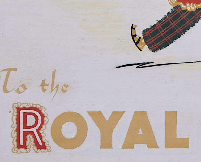 Take the Underground to the RA , c.1930 poster design by A. E. Halliwell - Image 3